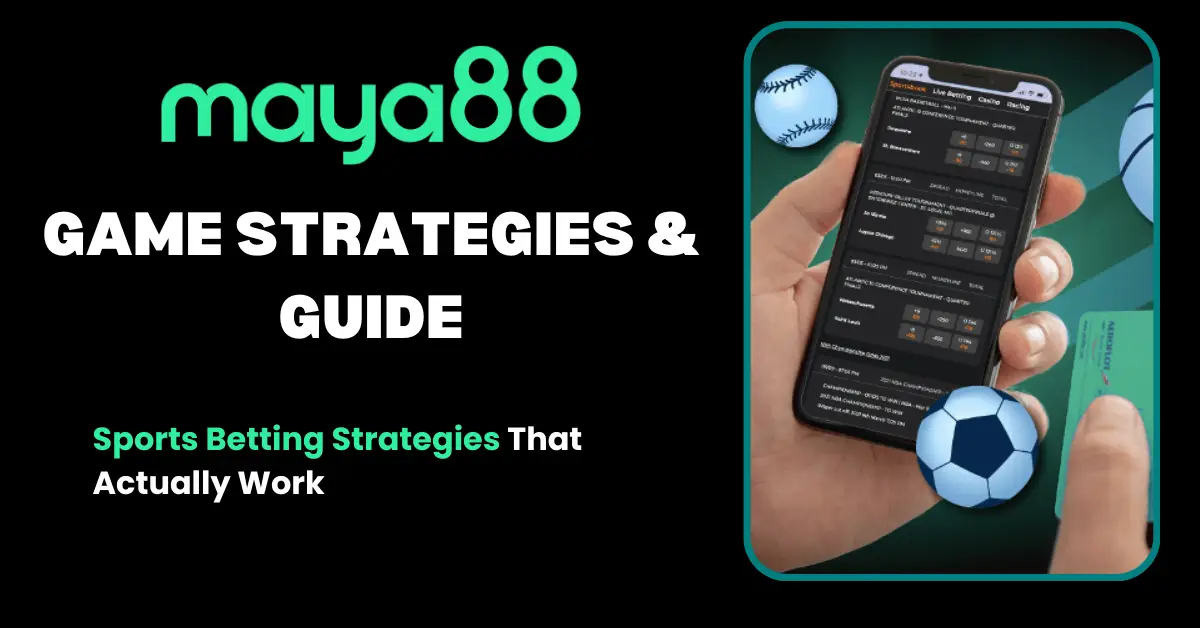 Sports Betting Strategies That Actually Work