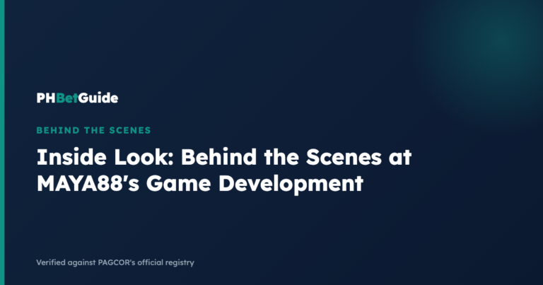 Inside Look: Behind the Scenes at MAYA88’s Game Development