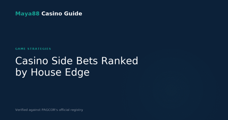 Casino Side Bets Ranked by House Edge (and Why to Skip Them)