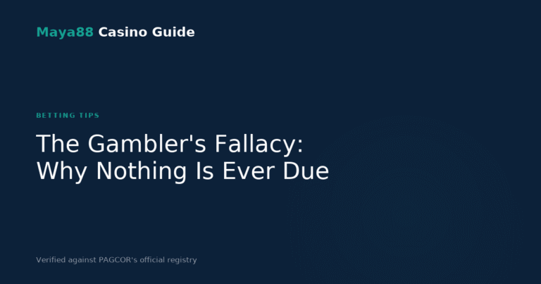The Gambler’s Fallacy: Why No Result Is Ever Due