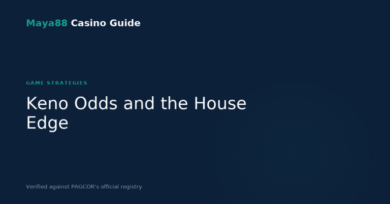 Keno Odds Explained: Why the House Edge Is the Worst in the Casino